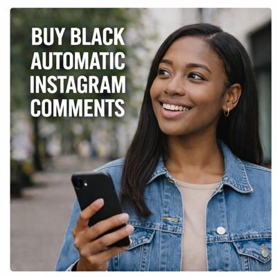 Buy Black Automatic Instagram Comments