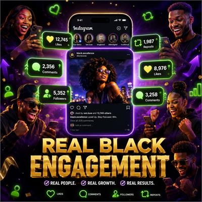 Black Instagram Growth Service — Real Engagement for Creators