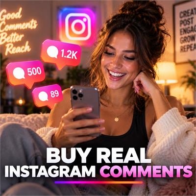 Buy Real Instagram Comments 