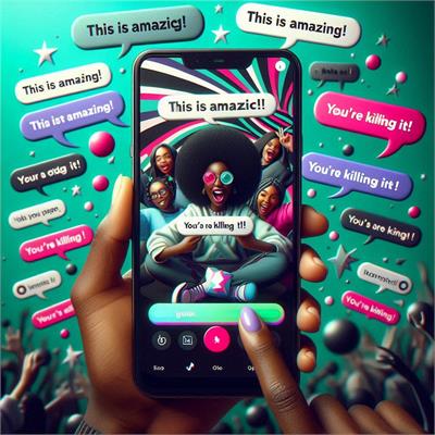 Buy Black TikTok Comments