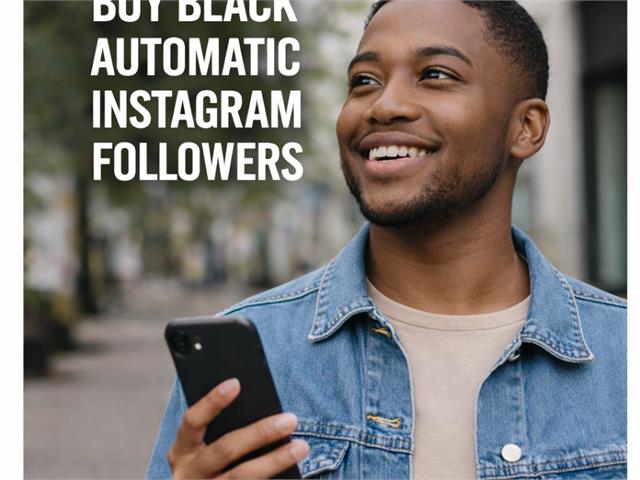 Buy Black Automatic Instagram Followers