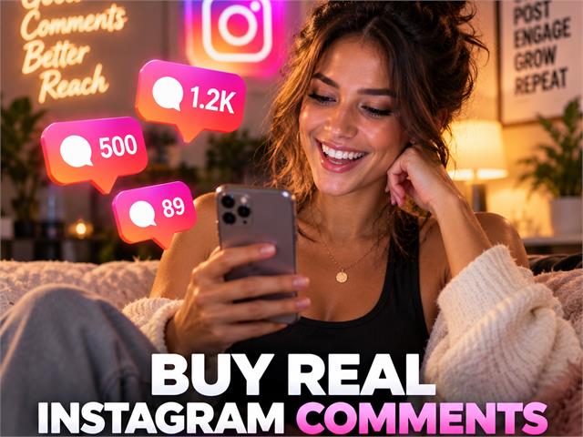 Buy Real Instagram Comments 