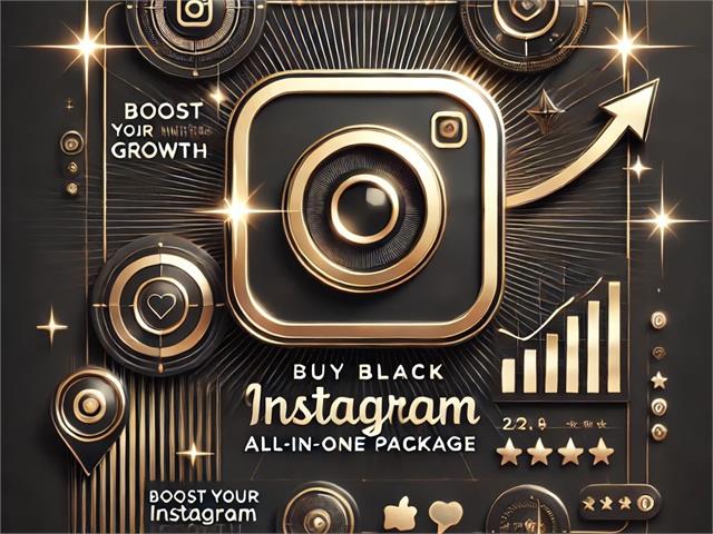 Buy Black Instagram All-in-One Package