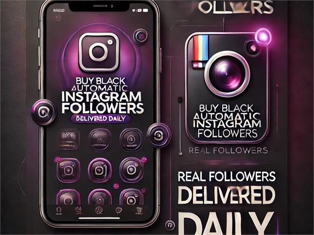 Buy Black Automatic Instagram Followers